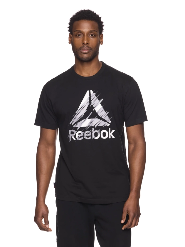 Reebok Mens and Big Men Graphic Short Sleeve Tees, up to Sizes 3XL