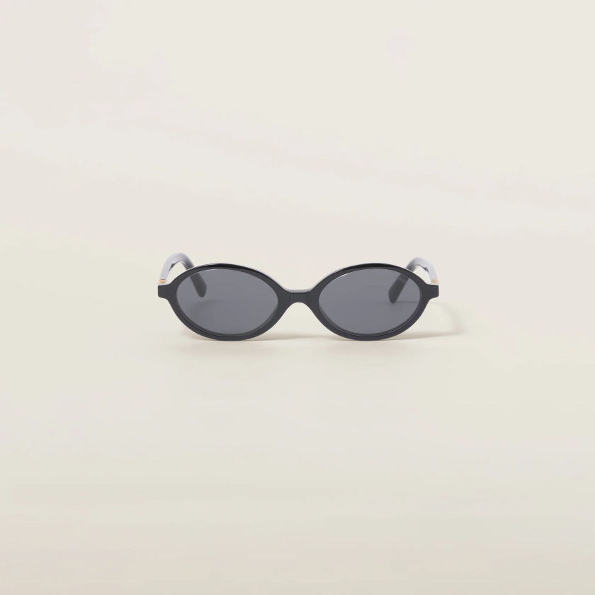 Slate Gray Lenses Miu Regard Sunglasses | Miu Miu