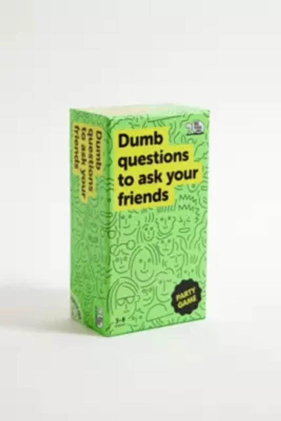 Dumb Questions To Ask Your Friends Party Game