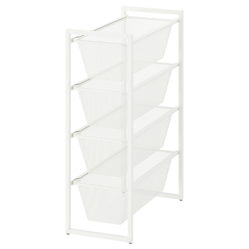 JONAXEL Storage combination - white 25x51x70 cm