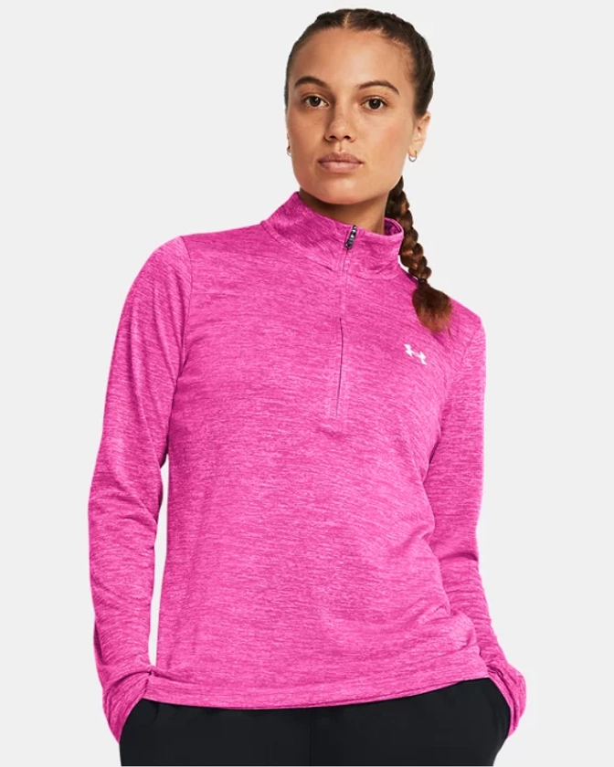 Haut ½ zip chiné UA Tech™ pour femme | Under Armour