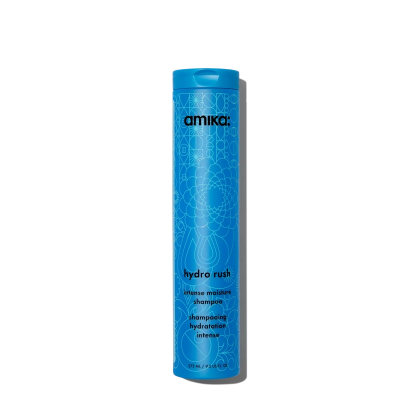 moisturizing shampoo : hydro rush intense moisture shampoo | amika 