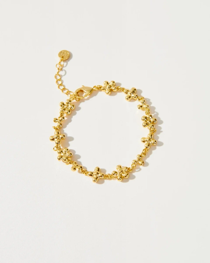 Daisy Molecule Bracelet | En Route Jewelry | En Route Jewelry