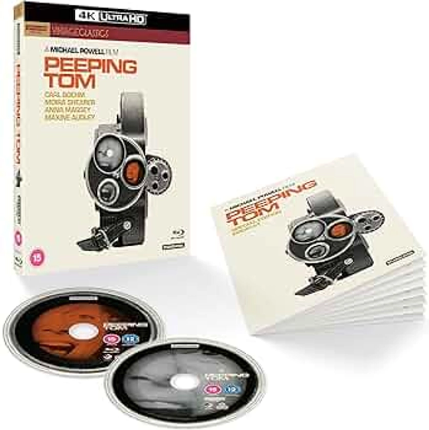 Peeping Tom (Vintage Classics) 4K UHD + BD [Blu-ray] [Region A & B & C]