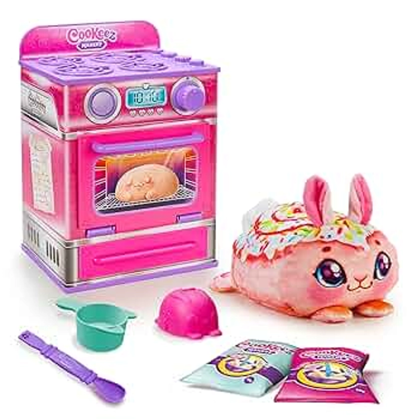 Amazon.com: COOKEEZ MAKERY Cinnamon Treatz Oven. Mix & Make a Plush Best Friend! Place Your Dough in The Oven and Be Amazed When A Warm, Scented, Interactive, Friend Comes Out! Which Will You Make? : Toys & Games
