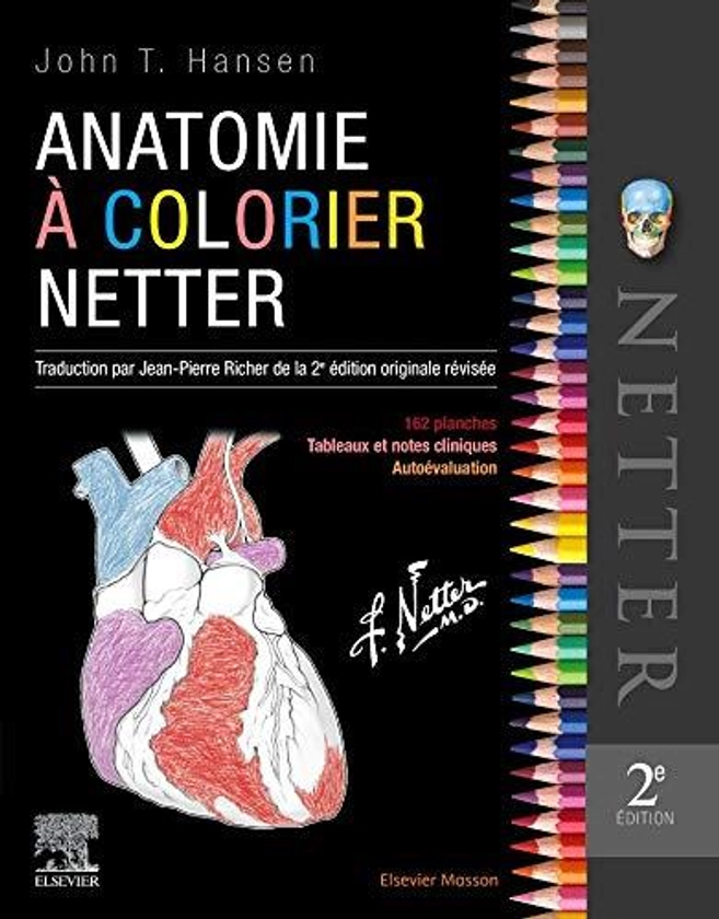 Anatomie à colorier Netter (2e édition)