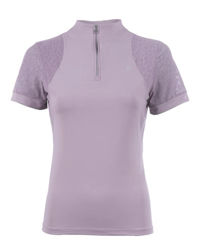 Cavallo® Ladies’ Cava Lace Half-Zip Shirt | Dover Saddlery