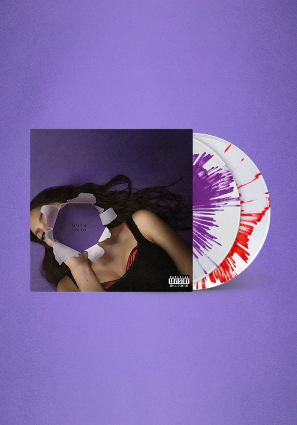 GUTS (spilled) Deluxe 2LP Splatter Version - Olivia Rodrigo