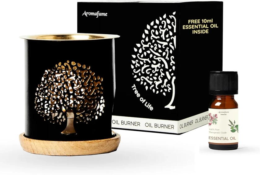 Aromafume Tree of Life Brass Oil Diffuser (Use for Essential Oil, Aroma Oil, Diffuser Oil, SPA, Yoga, Meditation, Home Fragrance) : Amazon.in: Home & Kitchen