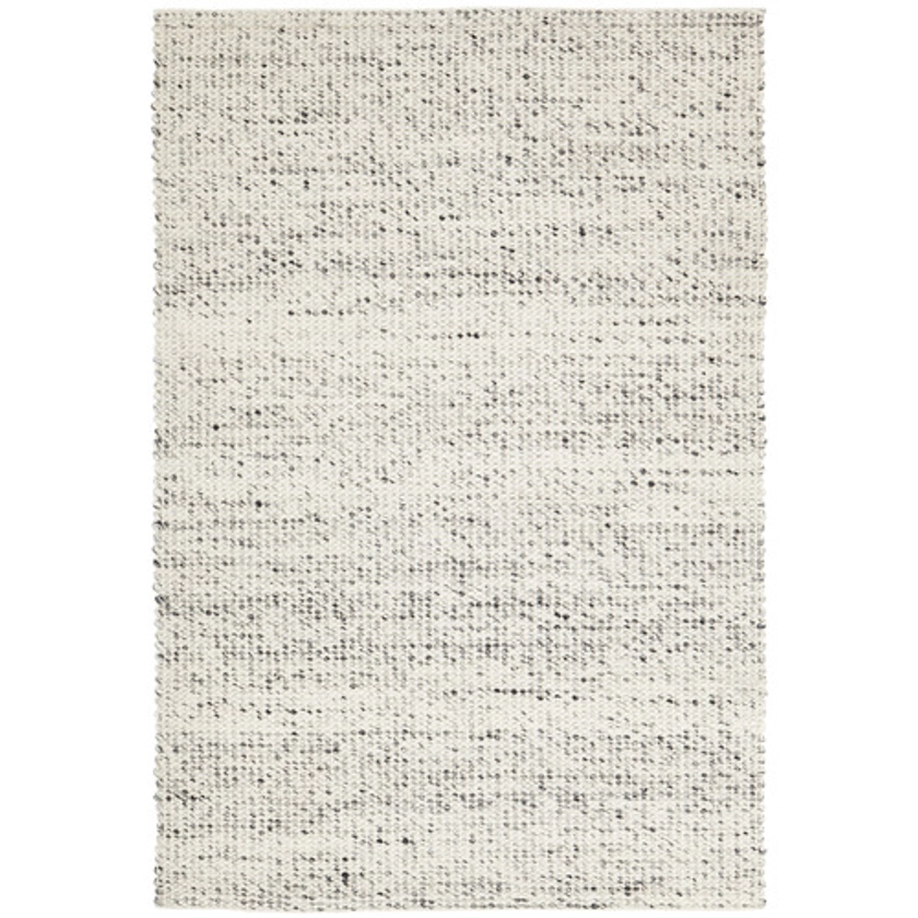 Network Rugs Grey & Natural Carlos Felted Wool Rug | Temple & Webster