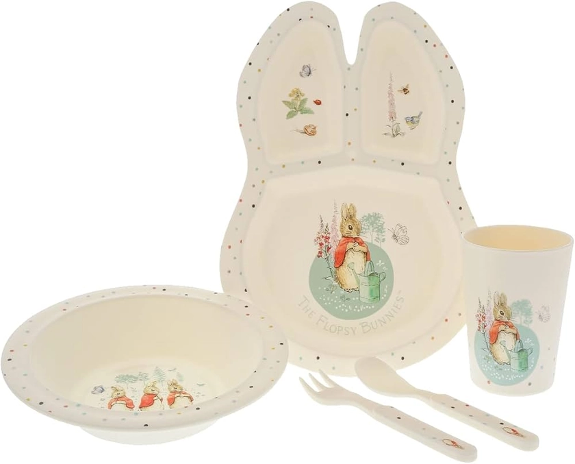 Beatrix Potter Flopsy Bunny Service de table Multicolore Hauteur 25,5 cm