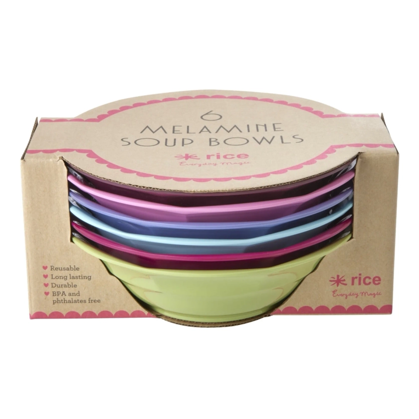 Rice - Bols color - Set of 6 | Smallable