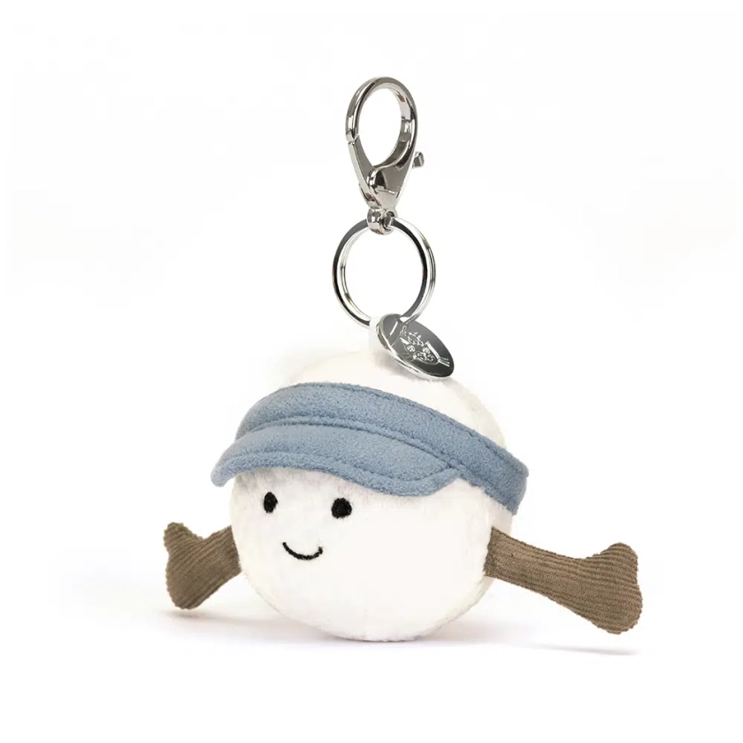 Buy Jellycat Amuseables Sports Golf Bag Charm - Maison White