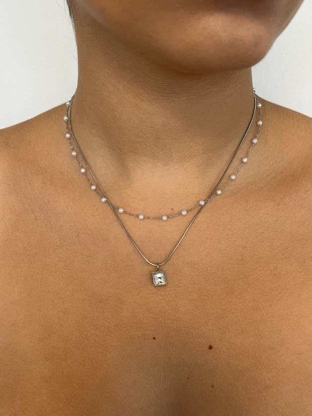 Collier Shine (existe en Doré ou Argenté)