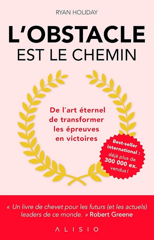 L'obstacle est le chemin: De l'art éternel de transformer les épreuves en victoires : Holiday, Ryan, Capilla, Cécile: Amazon.fr: Livres