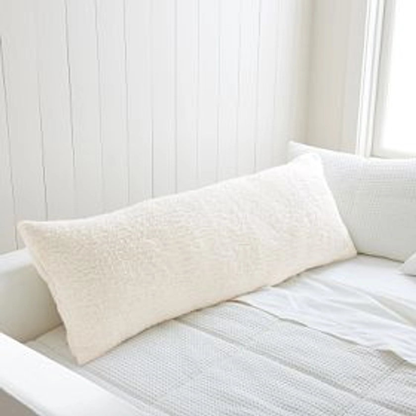 Cozy Sherpa Body Pillow Cover