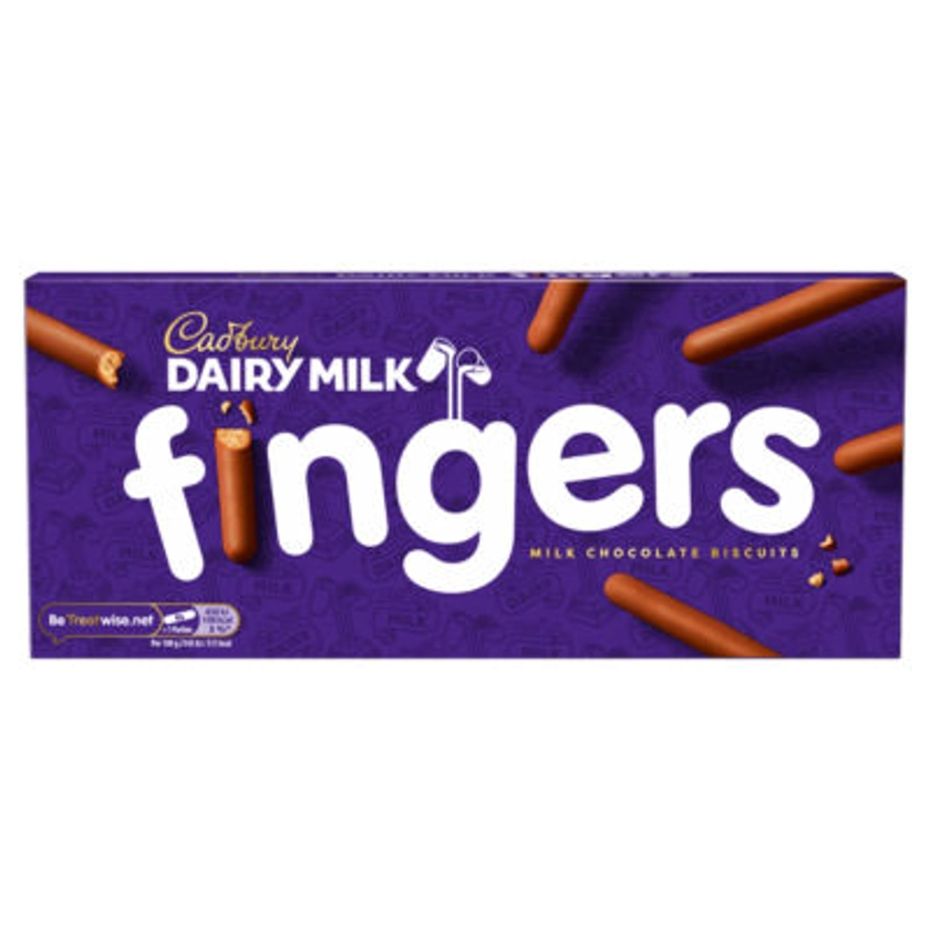 Cadbury Fingers Milk Chocolate Biscuits