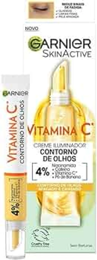 Garnier Skinactive Vitamina C Crema Iluminador Contorno De Ojos 15 Ml Mujer
