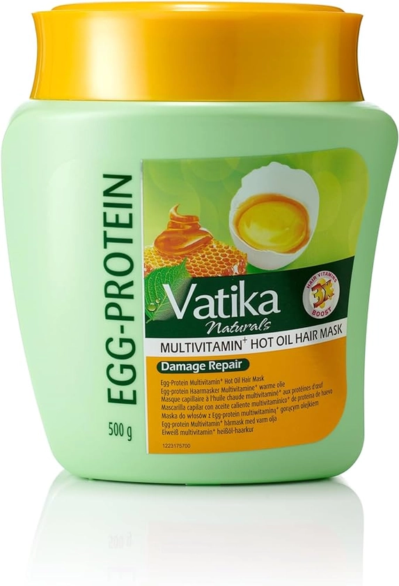 Dabur Vatika Naturals Nourishment Hot Oil Treatment, 500 Grams