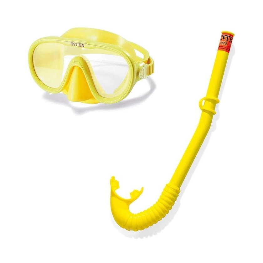 Intex Aqua Flow Play Adventurer Swim Snorkeling Set Snorkel/Goggles Kids 8y+ YL