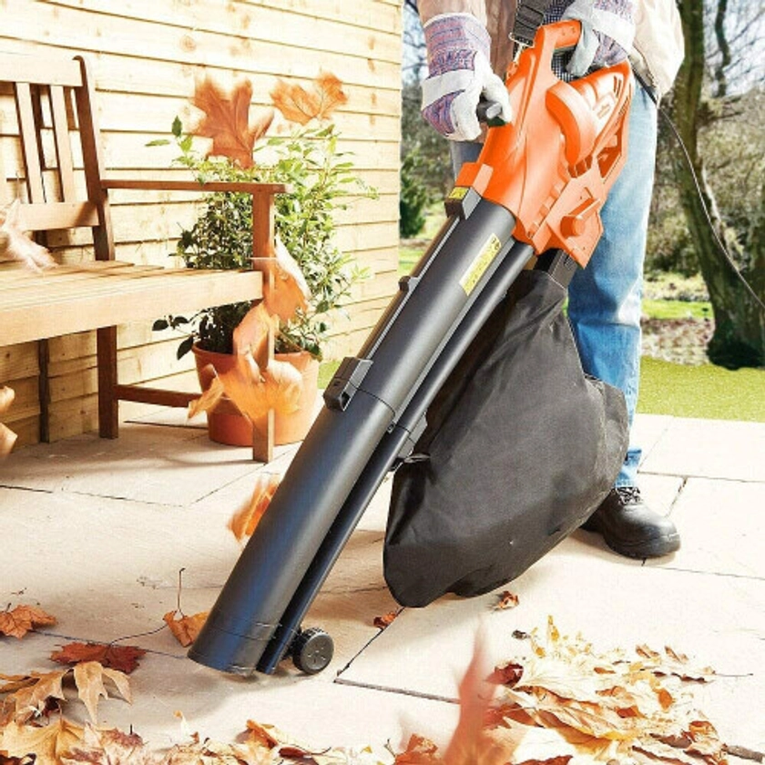 Heavy-Duty Electric Garden Leaf Blower on OnBuy