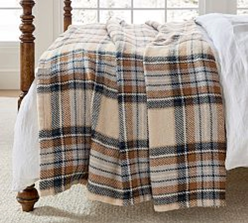 Plaid Woven Blanket