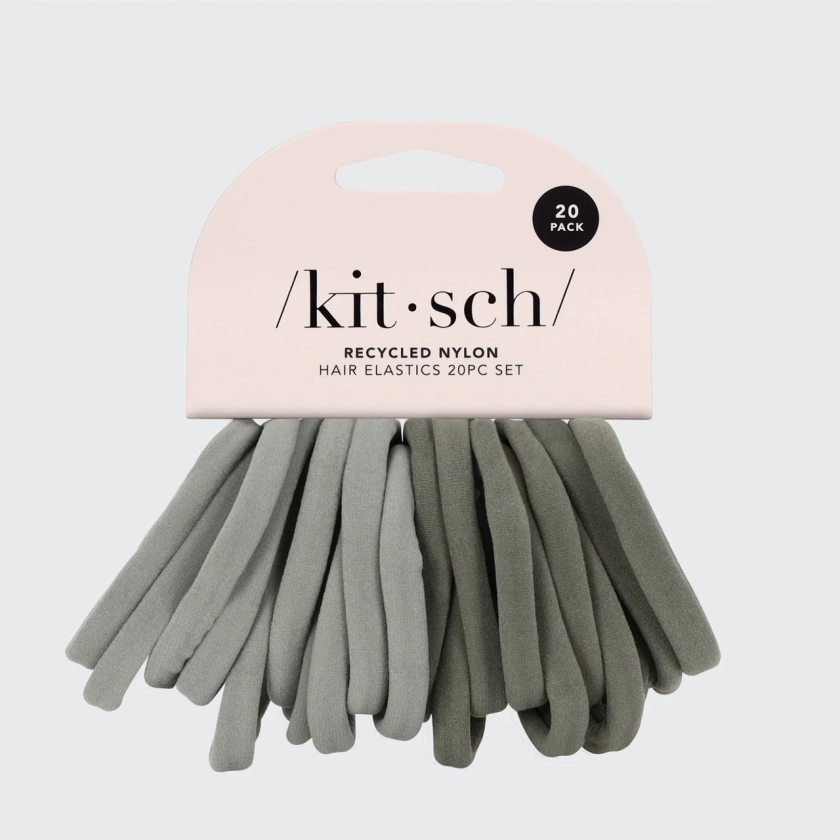 Hair Tie - KITSCH Eucalyptus 20 Pack