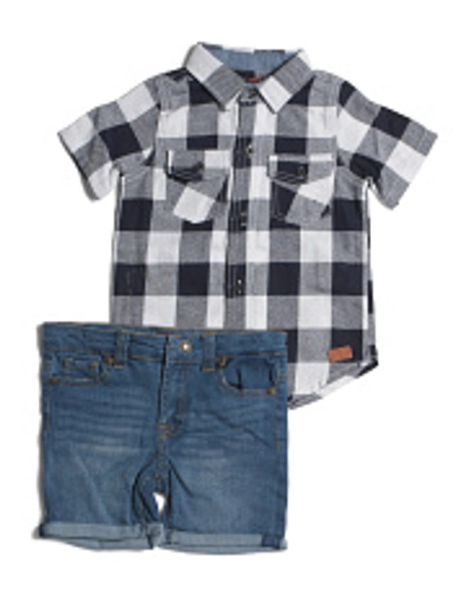 2pc Toddler Boys Top And Shorts Set | Toddler Boys (2t-5t) | T.J.Maxx