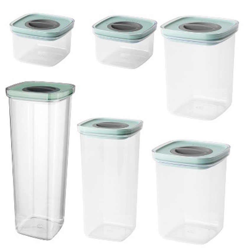 BergHOFF Leo Smart Seal Food Container Set, Green