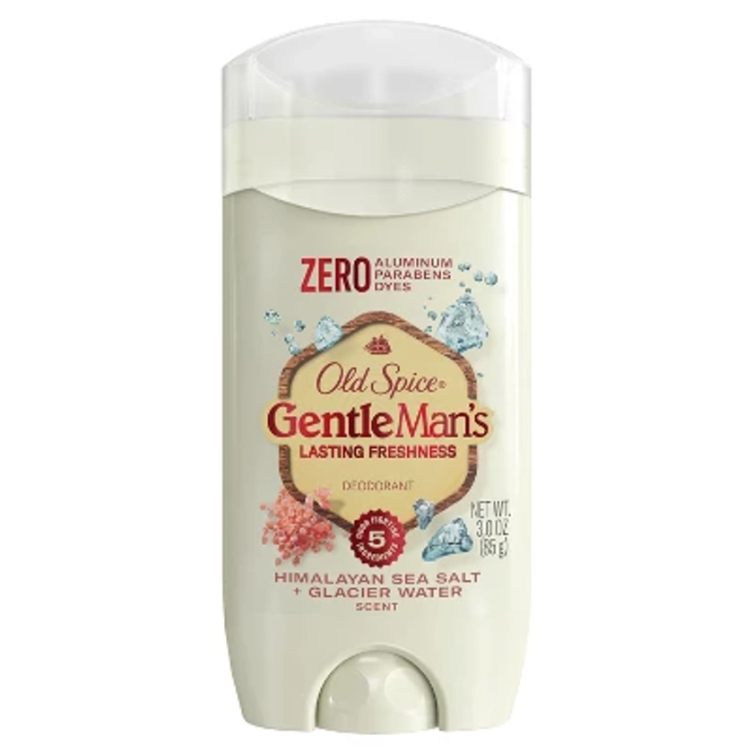 Old Spice Men's Gentleman's Blend Himalayan Sea Salt Deodorant - Sea Minerals Scent - 3oz