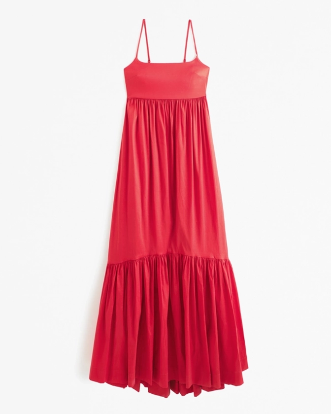 Women's Drama Bow-Back Taffeta Gown | Women's Dresses & Jumpsuits | Abercrombie.com