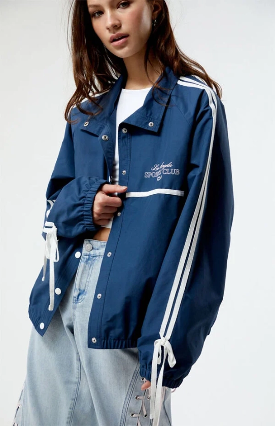 Navy Track Jacket