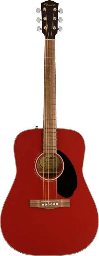 FENDER ACOUSTIC GUITAR - CD-60 V3 CHERRY RED SPECIAL EDITION