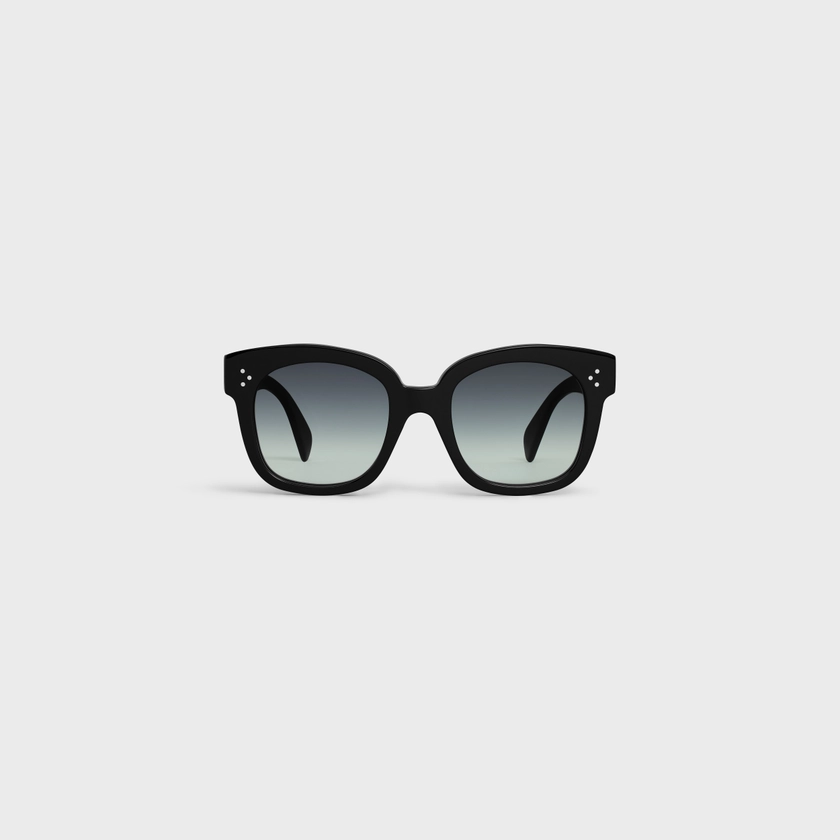 LUNETTES DE SOLEIL OVERSIZED S002 ACÉTATE - NOIR | CELINE