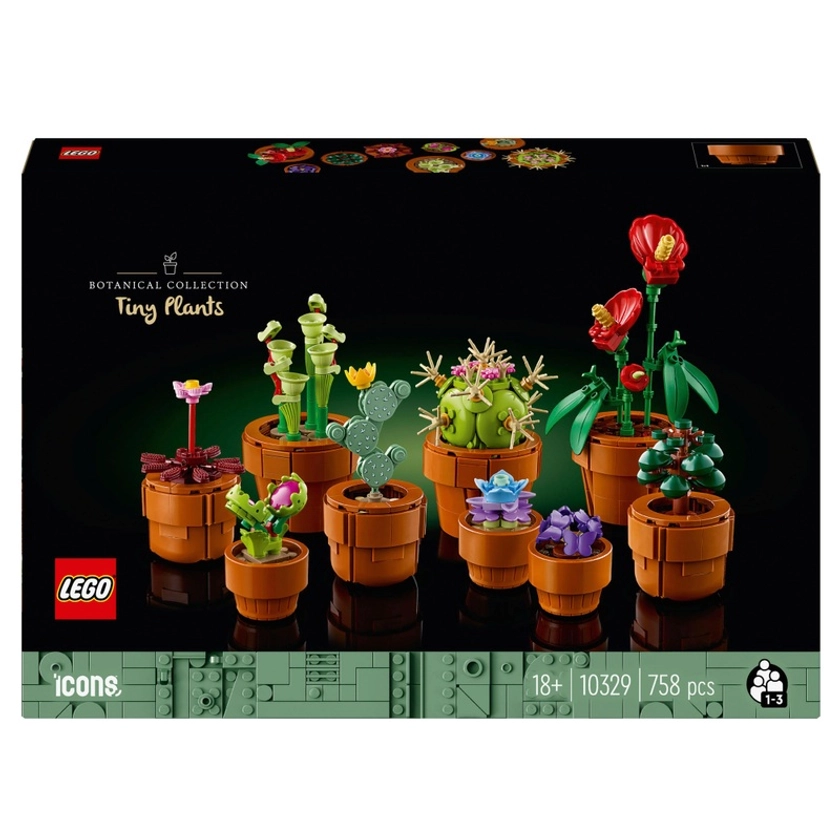 LEGO Icons 10329 Les Plantes Miniatures | Smyths Toys France