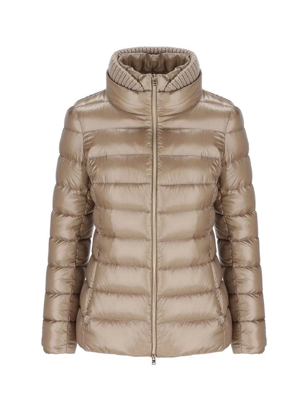 Herno Zip-Up Quilted Padded Jacket