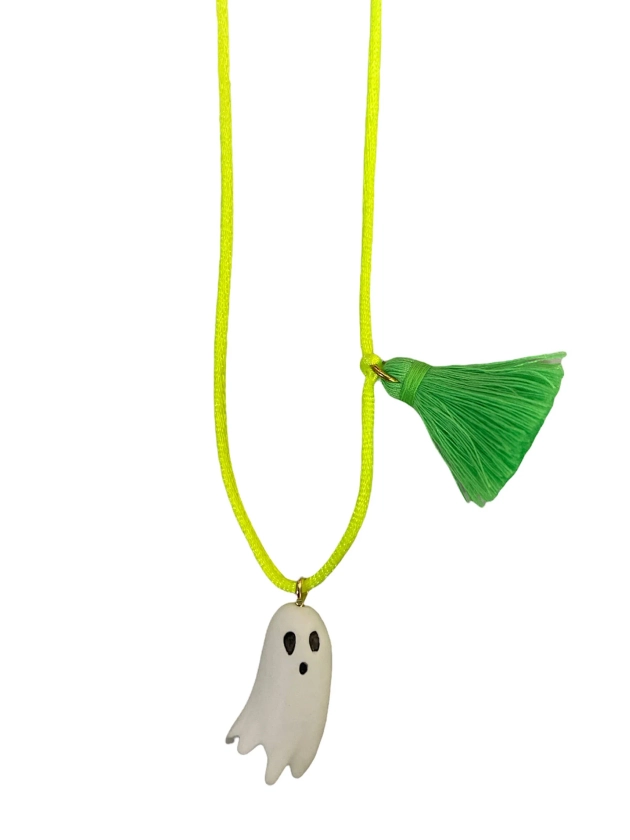 Ghost Necklace (glow in the dark)