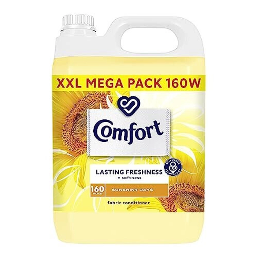 Comfort Sunshiny Days Fabric Conditioner with Stay Fresh technology for 100 days of freshness + fragrance* 160 wash 4800ml on OnBuy