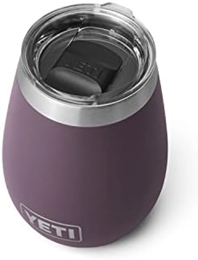 YETI Rambler 10 oz Wine Tumbler, Vacuum Insulated, Stainless Steel with MagSlider Lid