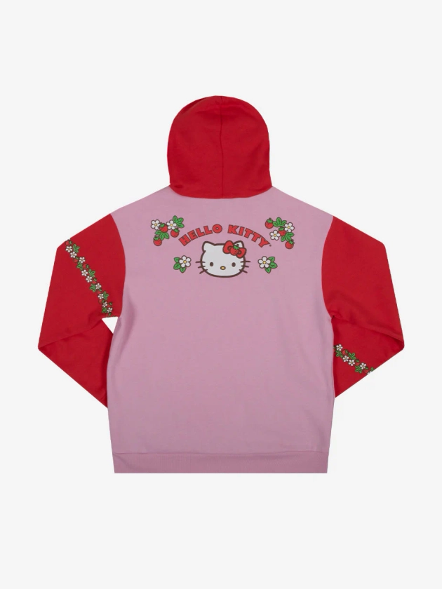 Sanrio Hello Kitty Strawberries Hoodie | Official Apparel & Accessories | Dumbgood™
