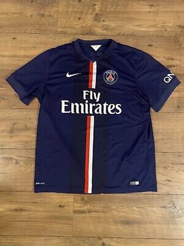 Nike Dri-Fit Fly Emirates Paris Saint Germain Jersey Men’s Large - READ