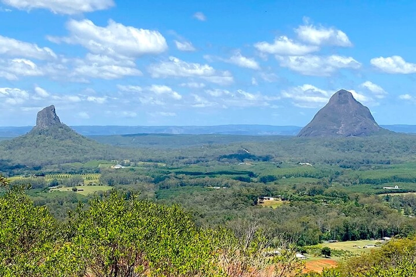 2024 (Noosa) Glass House Mountains Tour with Lunch, Lookouts, and Nature Walks