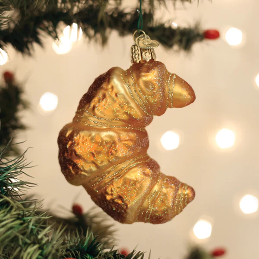 Croissant Ornament