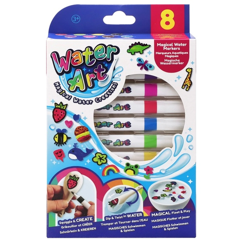 Water Art 8 Pack Water Markers with Spoon | Smyths Toys UK