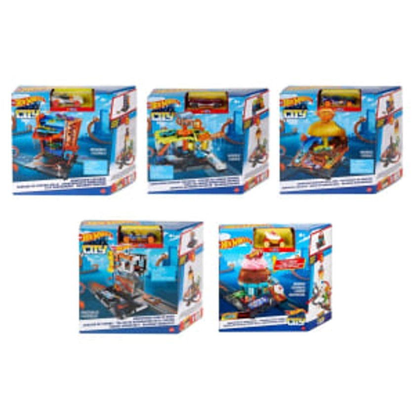 Hot Wheels City Downtown Track Set - Assorted