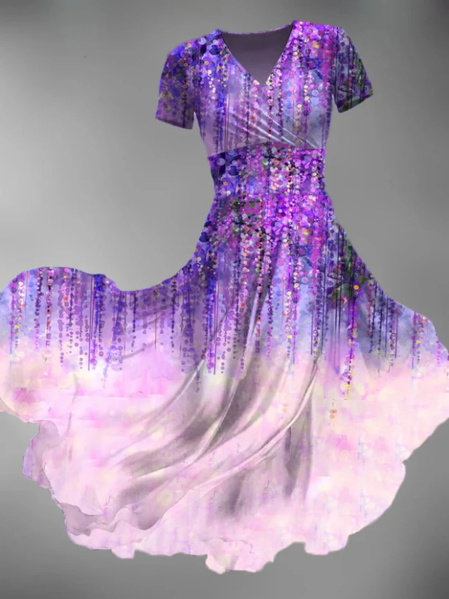 Women's FlorlPrint Maxi Dress