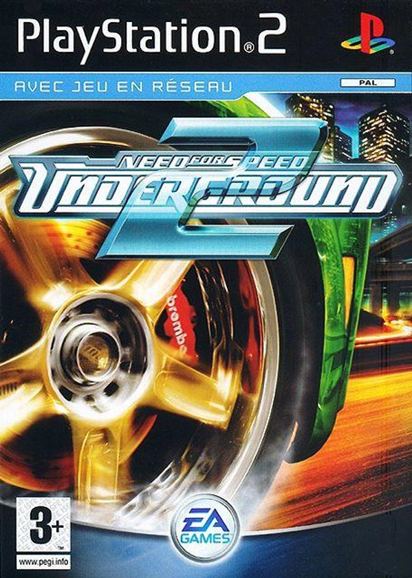 Need For Speed Underground 2 PS2 - Jeux Vidéo | Rakuten