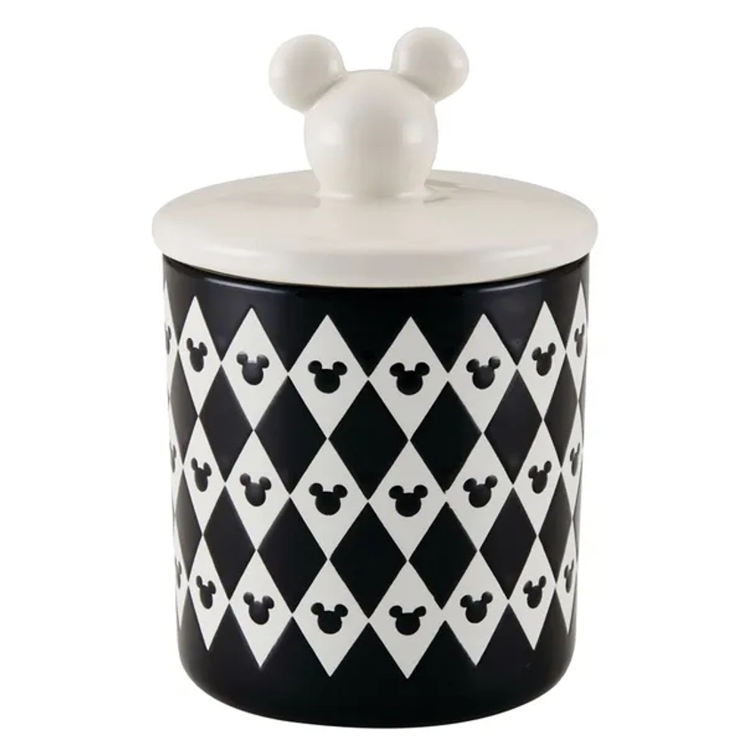 Disney Monochrome Mickey Mouse: Ceramic Airtight Storage Jar - Small