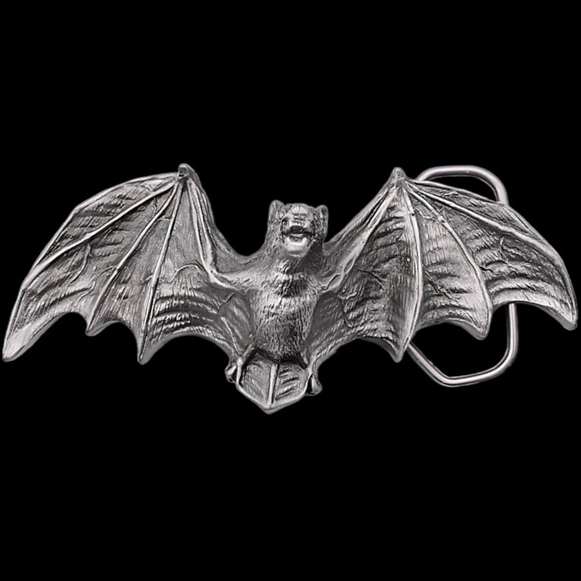 Bat Creepy Scary Dracula Scary Movie Halloween Belt Buckle