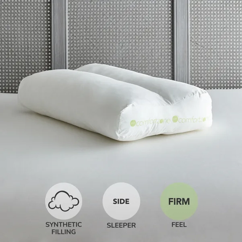 Comfortzone Side Sleeper Contour Pillow